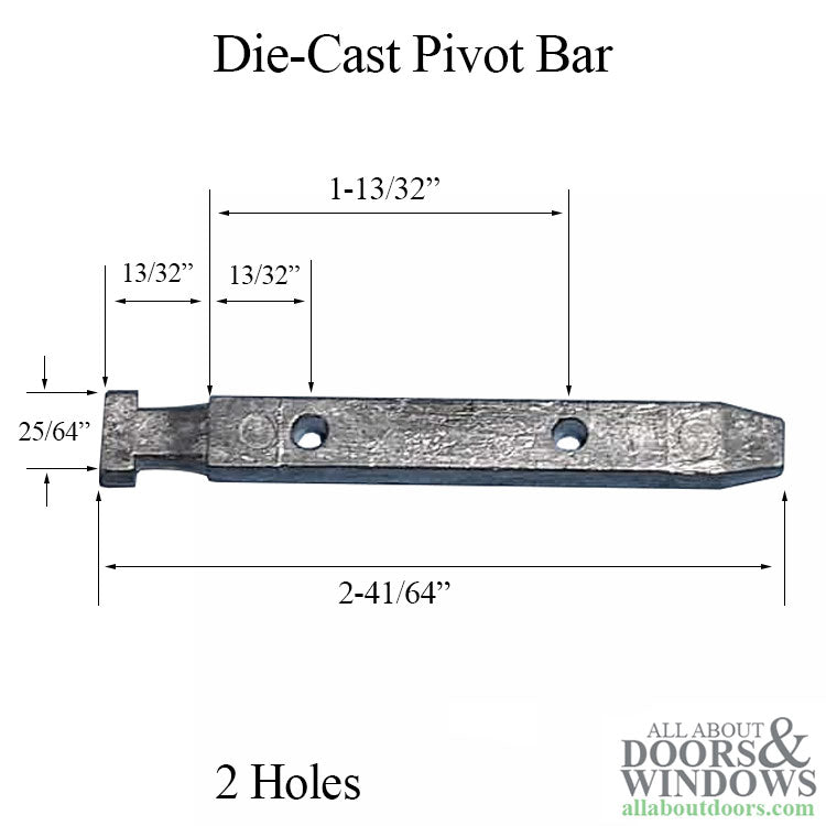 Pivot Bar, 2-41/64