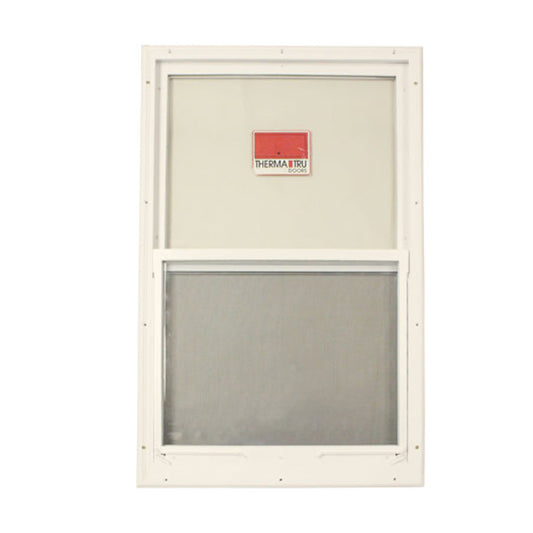 Therma Tru Vented Door Lite 1/2 Lite with Clear Glass and Screen