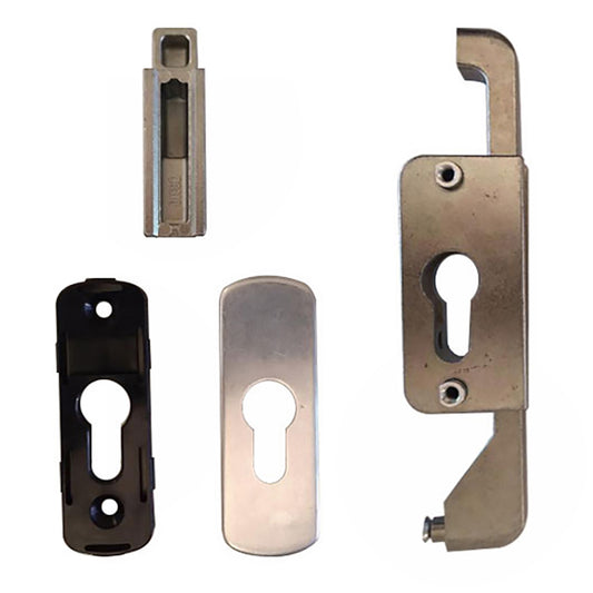 Giesse GOS-S Lock for Device, lower assembly with cylinder Escutcheon plate