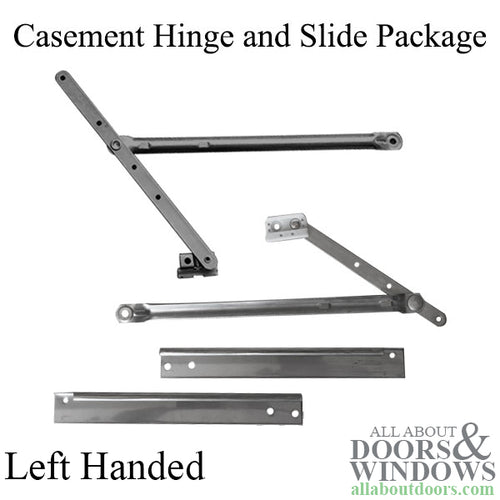 Pella Casement Hinge And Slide Package, Left Hand - Pella Casement Hinge And Slide Package, Left Hand