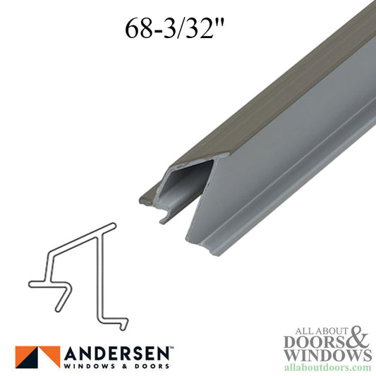 Andersen Glazing Bead, Perma-Shield Improved/E-Z 400 Series, 5/8" C6, 68-3/32" - Terratone