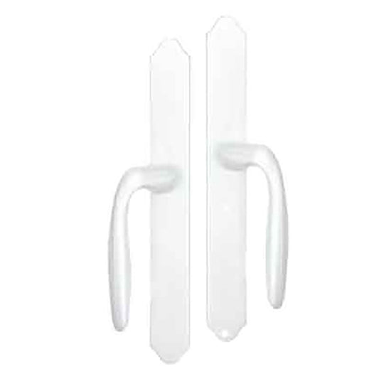 HOPPE HLS 9000 Sliding Door Handle Set Verona Lever Fixed Dummy White