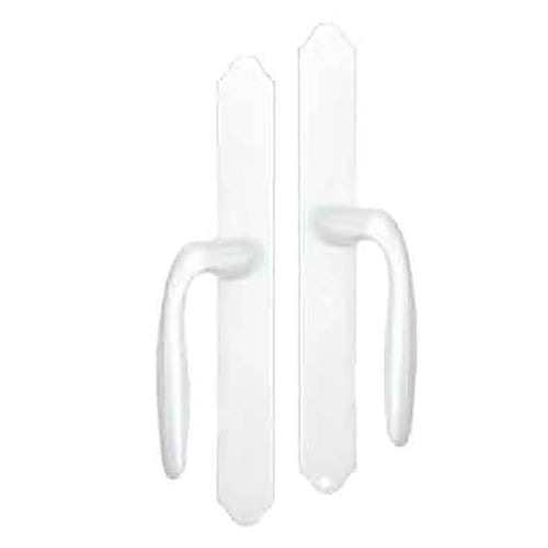 HOPPE HLS 9000 Sliding Door Handle Set Verona Lever Fixed Dummy White - HOPPE HLS 9000 Sliding Door Handle Set Verona Lever Fixed Dummy White