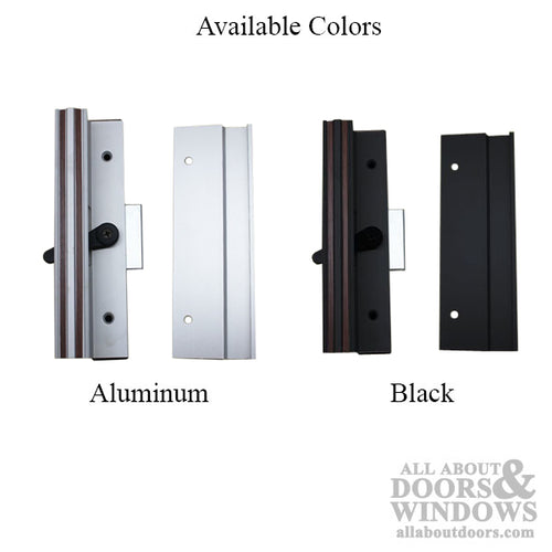 Handle Set for Sliding Patio Door with Extruded Inside Pull 4-15/16 Inch Hole Center - Handle Set for Sliding Patio Door with Extruded Inside Pull 4-15/16 Inch Hole Center