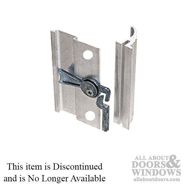 DISCONTINUED Non-Handed Latch & Pull with Diecast Lock - Aluminum - DISCONTINUED Non-Handed Latch & Pull with Diecast Lock - Aluminum