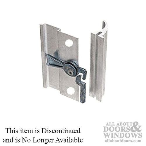 DISCONTINUED Non-Handed Latch & Pull with Diecast Lock - Aluminum - DISCONTINUED Non-Handed Latch & Pull with Diecast Lock - Aluminum