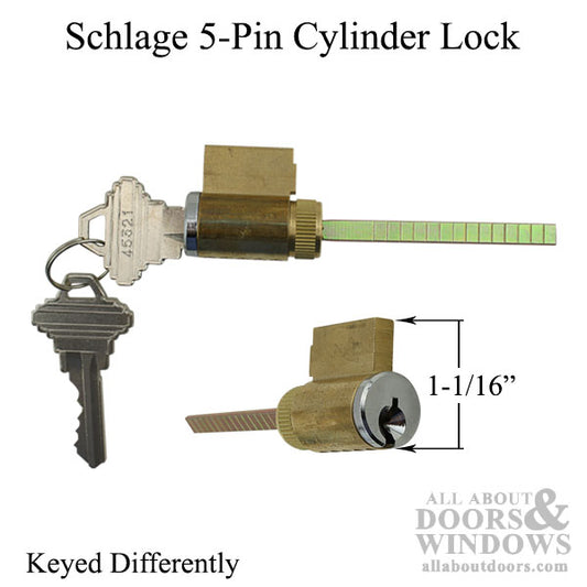 American Cylinder Lock, Schlage SC1, 5 Pin Tumbler  - Keyed Different