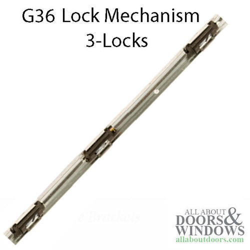 Andersen  3-Lock mechanism, G36 Active Gliding window - Andersen  3-Lock mechanism, G36 Active Gliding window