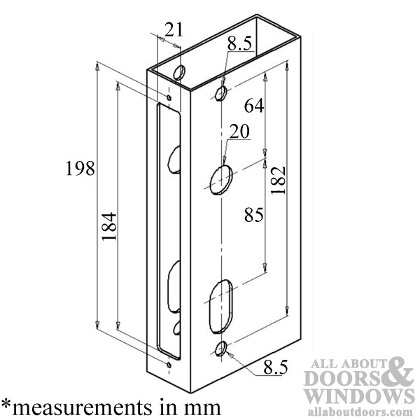 Interlock Lever Compression 4-Point Lock, 30/85, 1