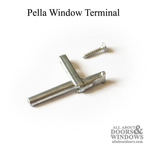 Pella Window Terminal and Screw For Double Hung and Single Hung Pella Windows - Pella Window Terminal and Screw For Double Hung and Single Hung Pella Windows