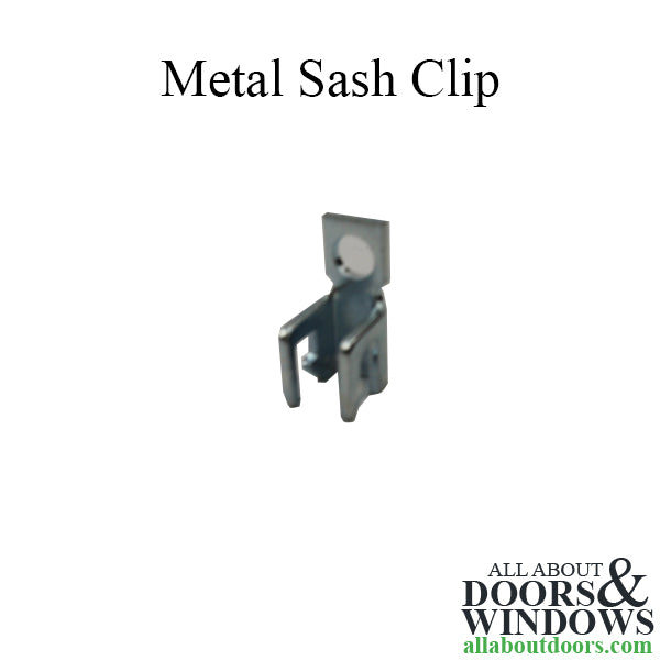 Sash Clip, Metal Bracket, 3/4 x 9/32 x 3/8