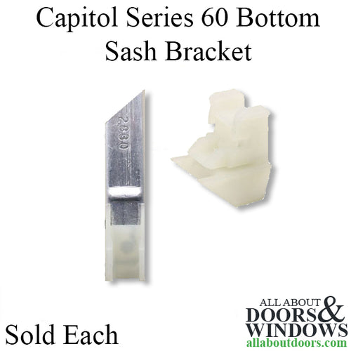 Capitol 60 Series Bottom Sash Bracket - Channel Balance - Capitol 60 Series Bottom Sash Bracket - Channel Balance