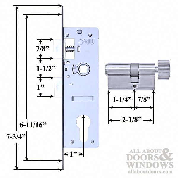 Andersen 2000 Series Storm Door Hardware, Classical Design, Choose Color - Andersen 2000 Series Storm Door Hardware, Classical Design, Choose Color