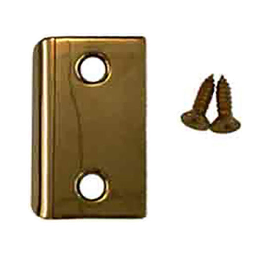 Andersen Jamb Strike Extender, 1-3/32" - Antique Brass