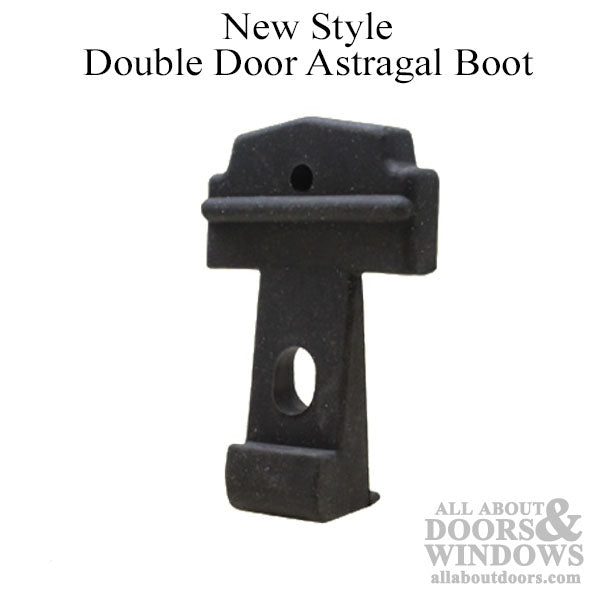 Astragal part-rubber boot, Therma-Tru Double Door - Black - Astragal part-rubber boot, Therma-Tru Double Door - Black