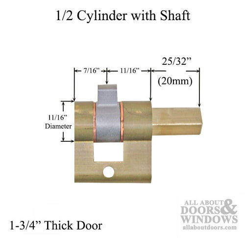 Winkhaus One Motion Eclipse 00/20T 45mm Half Cylinder Thumbturn Knob Only - Winkhaus One Motion Eclipse 00/20T 45mm Half Cylinder Thumbturn Knob Only