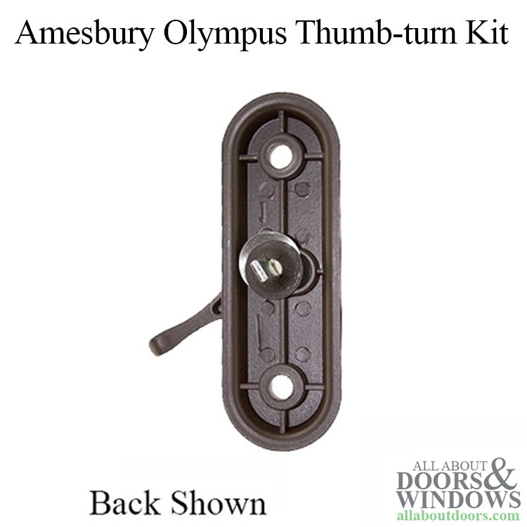 Olympus Thumb-turn Kit with 2772 Short Plate and Screws - Olympus Thumb-turn Kit with 2772 Short Plate and Screws