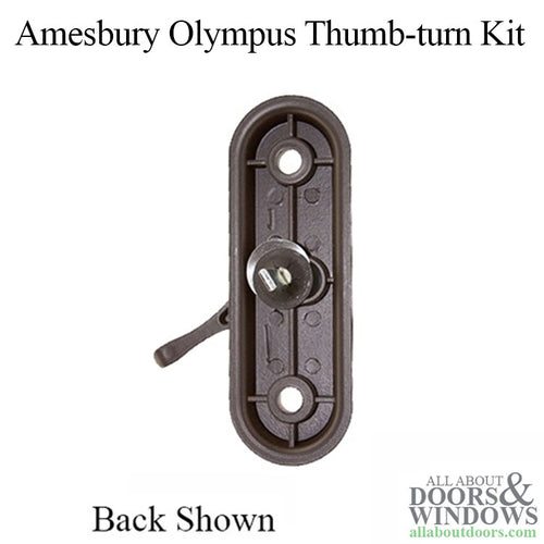 Olympus Thumb-turn Kit with 2772 Short Plate and Screws - Olympus Thumb-turn Kit with 2772 Short Plate and Screws