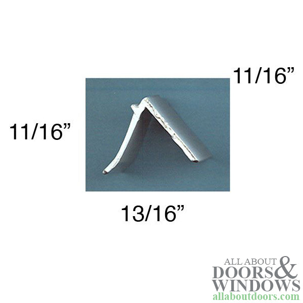 Glazing Bead, 2 line Shape 1510 / 1110 6’ - White or Tan - Glazing Bead, 2 line Shape 1510 / 1110 6’ - White or Tan