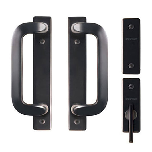 Andersen Frenchwood Gliding Door Trim Anvers 4 Panel Interior & Exterior - Oil Rubbed Bronze