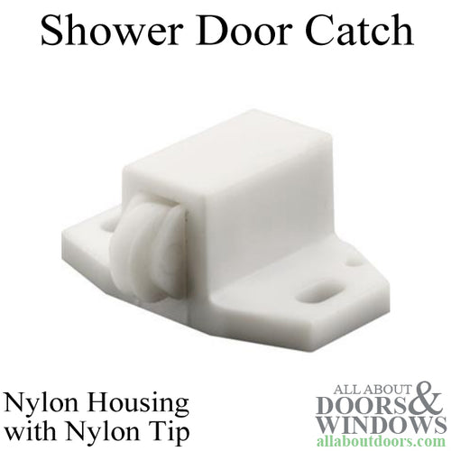 Swinging Shower Door Catch Nylon - Swinging Shower Door Catch Nylon