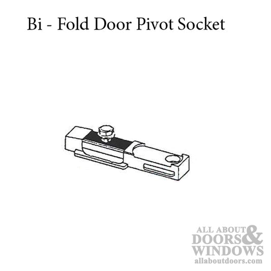 Socket, Bi-Fold Door Pivot - Acme No. 4460