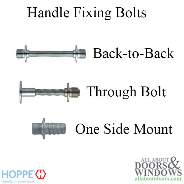 Hoppe Handle Fixing Bolt for Back-to-Back Pull Handles - Hoppe Handle Fixing Bolt for Back-to-Back Pull Handles