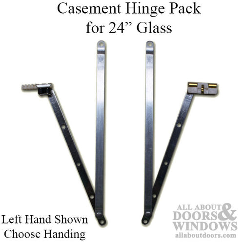 Pella 24 Inch Casement Hinge Pack Choose Handing - Pella 24 Inch Casement Hinge Pack Choose Handing