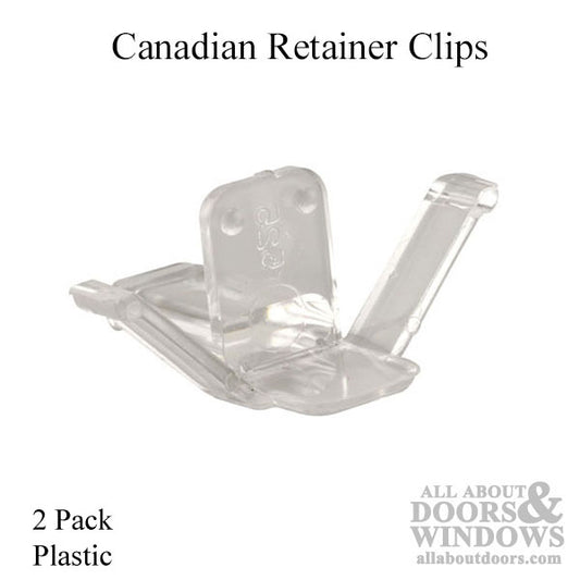 Canadian Retainer Clips, #525 - 2 Pack