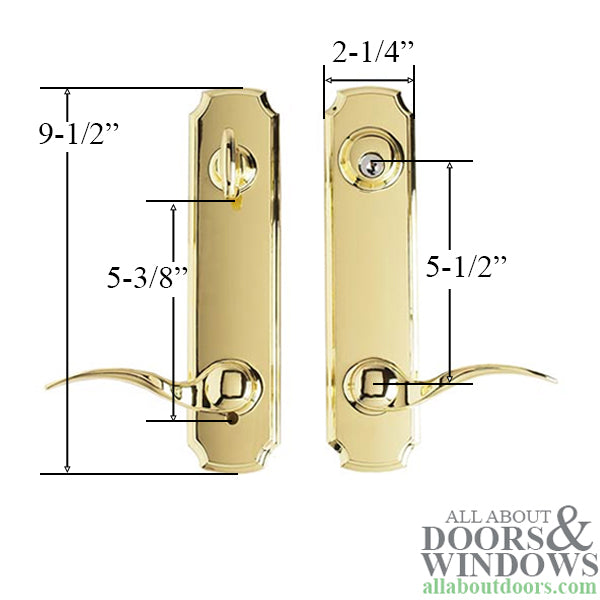 Signature Active Keyed Handleset with Deadbolt, 5-1/2