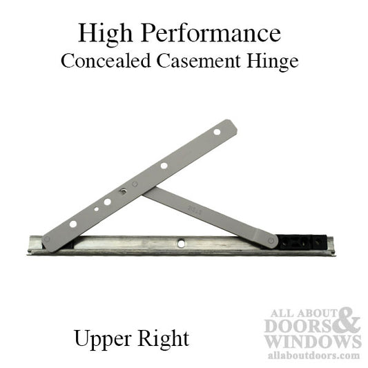 High Performance Concealed Casement Hinge - Upper Right