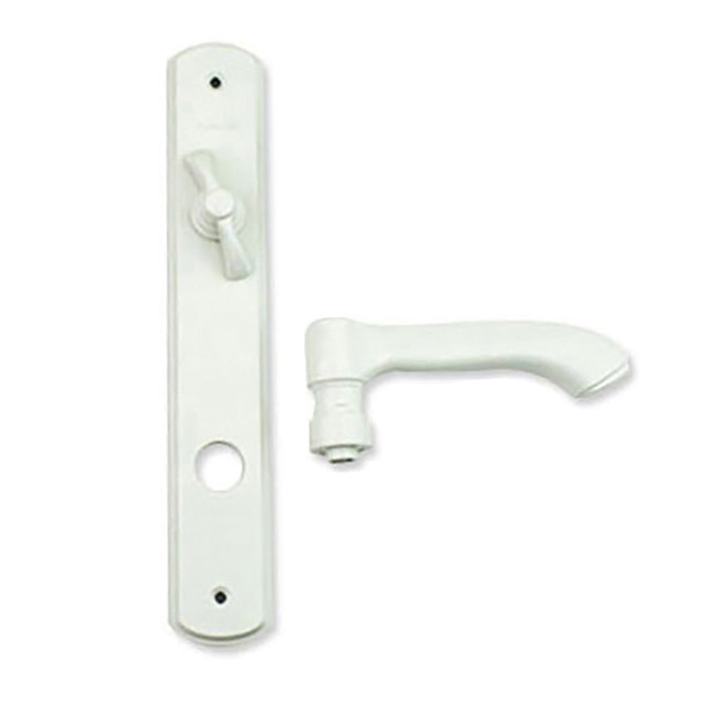 Andersen Albany Active Single Hinged Door Hardware - Pure White - Andersen Albany Active Single Hinged Door Hardware - Pure White