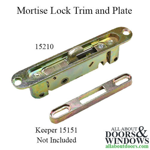 Single Point Mortise Lock with Recessed Housing - Single Point Mortise Lock with Recessed Housing