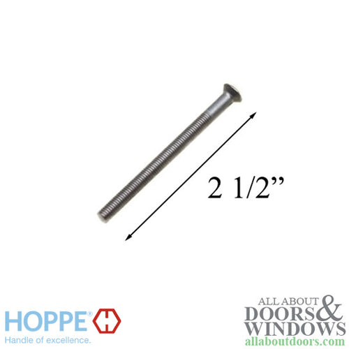 Hoppe 65mm Screw Packs for Back Plates - Matte Black - Hoppe 65mm Screw Packs for Back Plates - Matte Black