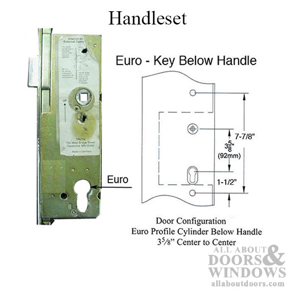 Handleset, Imperial 6260, Active with Key - Choose Color - Handleset, Imperial 6260, Active with Key - Choose Color