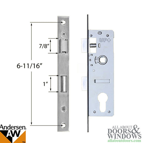 Andersen / Emco Single Point Mortise Lock - NOT AVAILABLE - Andersen / Emco Single Point Mortise Lock - NOT AVAILABLE