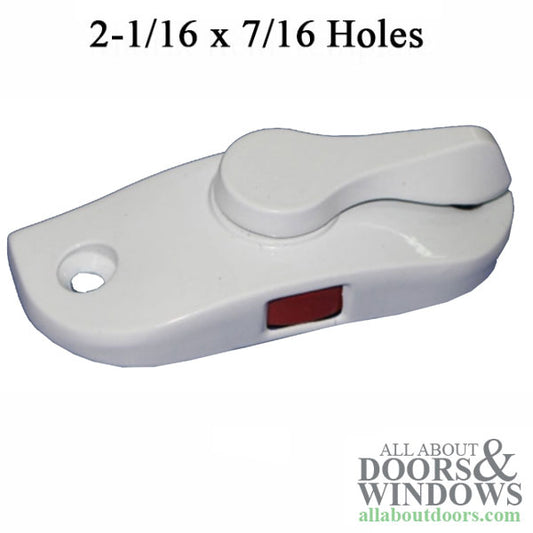 Double Hung window Sash lock with Red indicator
