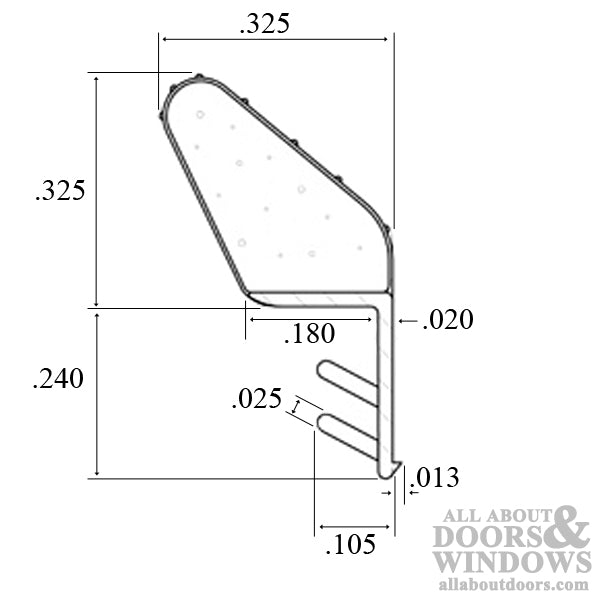 Window Weatherstrip  Foam Filled Teardrop Weatherstrip Polyflex Foam Filled Weather SealSold by the foot - Window Weatherstrip  Foam Filled Teardrop Weatherstrip Polyflex Foam Filled Weather SealSold by the foot