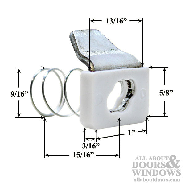 Automatic Hold Open Clip for Storm Door Closer - Automatic Hold Open Clip for Storm Door Closer