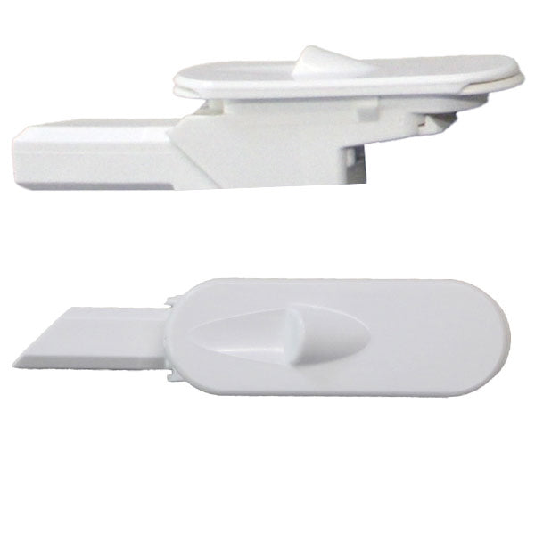 Jeld-Wen Snap in tilt latch for Vinyl single or double hung windows White - Jeld-Wen Snap in tilt latch for Vinyl single or double hung windows White