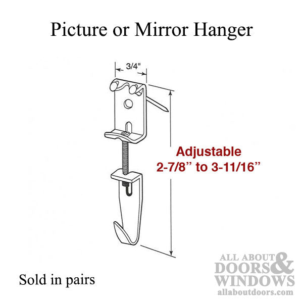 Picture or Mirror Hanger - Picture or Mirror Hanger