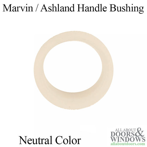Marvin Ashland Handle Bushing Pair Painted Trim Neutral Color - Marvin Ashland Handle Bushing Pair Painted Trim Neutral Color