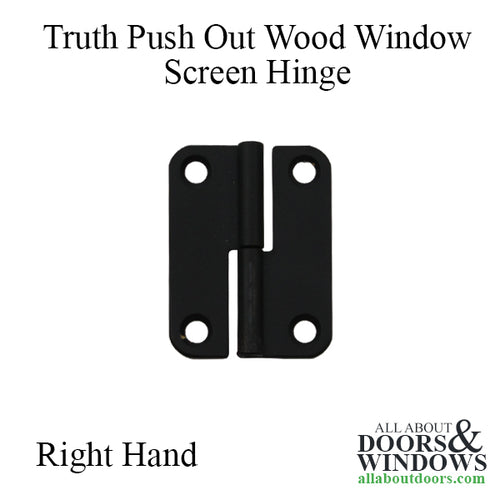 Truth 29.21 Push Out wood Window hardware, RH - Truth 29.21 Push Out wood Window hardware, RH