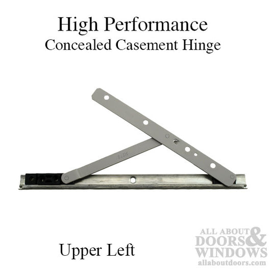 High Performance Concealed Casement Hinge - Upper Left