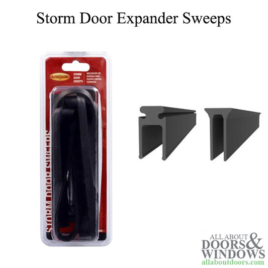 Larson Storm Door Double Sweep Expander Pack of 2