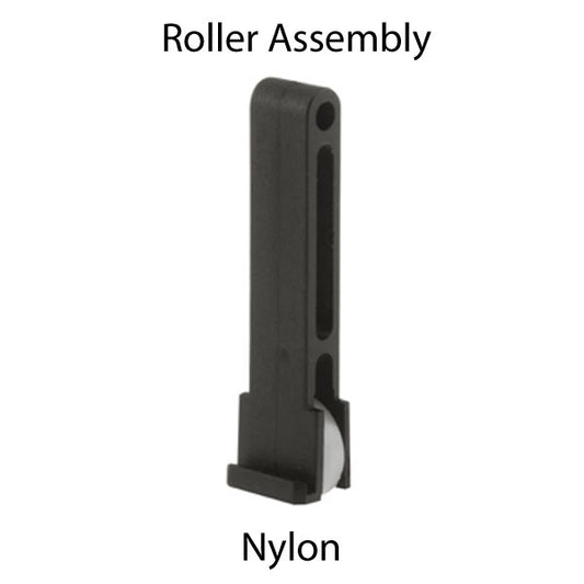 Roller Assembly (Flat) - Sliding Windows, Vertical Rail - Nylon