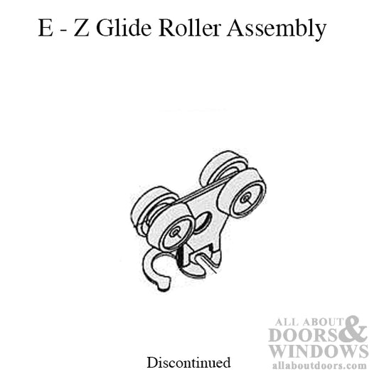 E-Z Glide 4-Wheel Hanger Unit; Pocket & Bi-Pass Sliding Doors