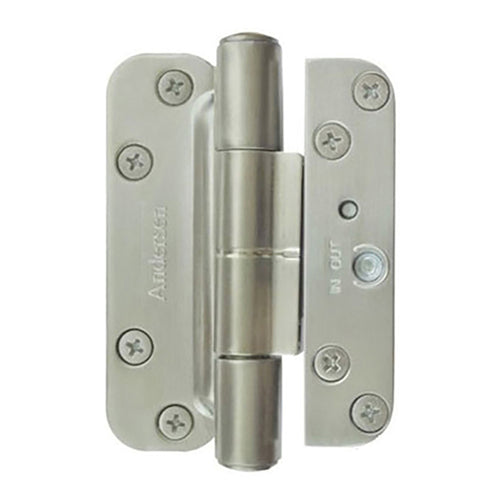 Andersen 4 Hinge Kit, Left Hand (2005-Present) - Satin Nickel - Andersen 4 Hinge Kit, Left Hand (2005-Present) - Satin Nickel