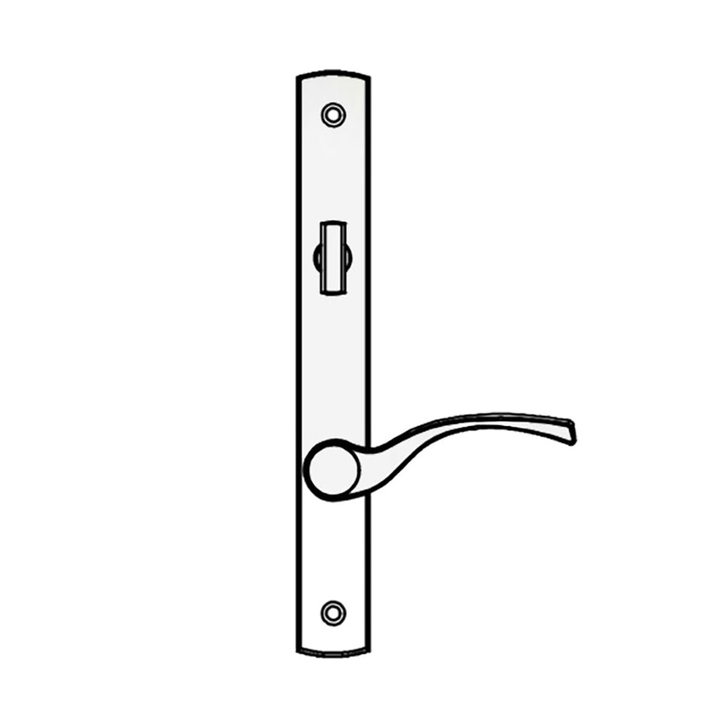 Truth Sentry Lock Handle Set, Transitional, Decorative finishes over Brass- PVD Chrome - Truth Sentry Lock Handle Set, Transitional, Decorative finishes over Brass- PVD Chrome