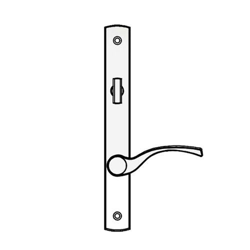 Truth Sentry Lock Handle Set, Transitional, Decorative finishes over Brass- PVD Chrome - Truth Sentry Lock Handle Set, Transitional, Decorative finishes over Brass- PVD Chrome